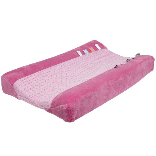 Snoozebaby Happy Dressing Aankleedkussenhoes (45 x 70cm) Funky Pink