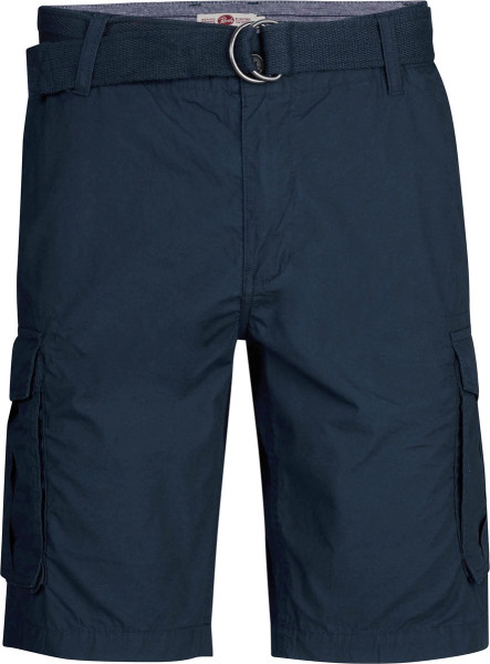 Petrol Industries - Maat XXXL- Heren Cargoshort met riem - Blauw