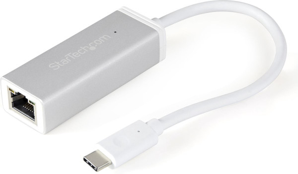 USB-C naar gigabit netwerkadapter zilver