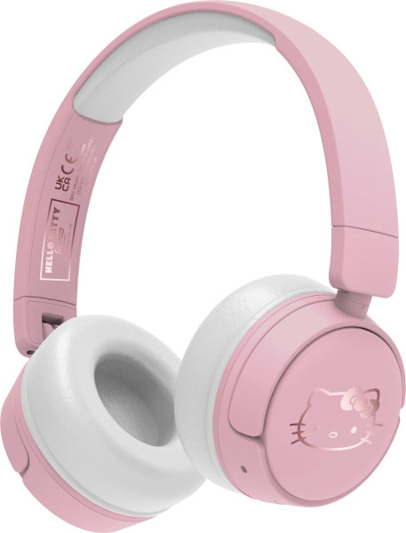 Hello Kitty - draadloze junior koptelefoon - met volumebegrenzing - microfoon - lange batterijduur