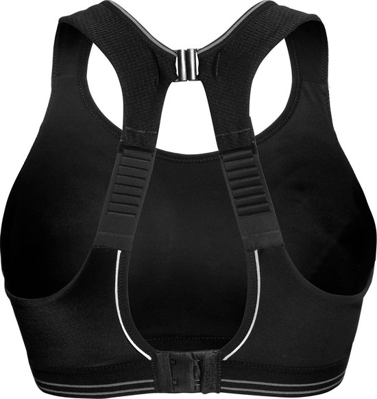 ShockAbsorber EShock Absorber Maat 85E  Ultimate Run Bra Sportbeha Dames - Zwart/Zilver