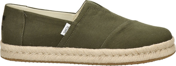 TOMS Shoes ALPARGATA ROPE 2.0 - maat 46 - Volwassenen Instappers - Kleur: Groen