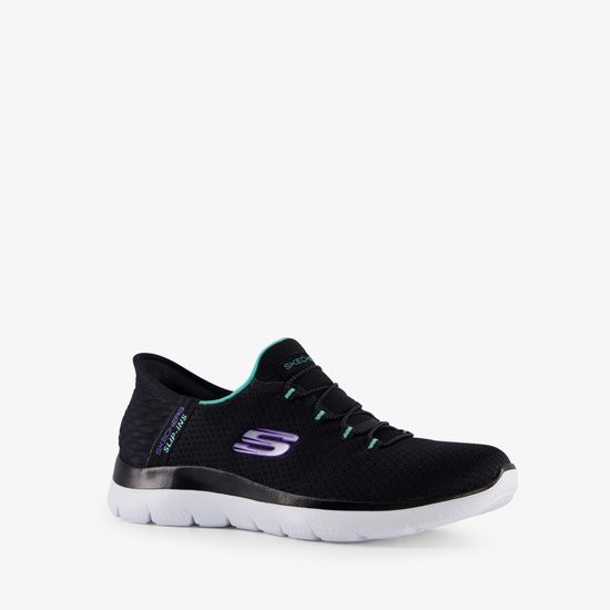 Skechers - maat 41- Slip-ins Summits-Diamond Dream - Dames Sneakers - Zwart