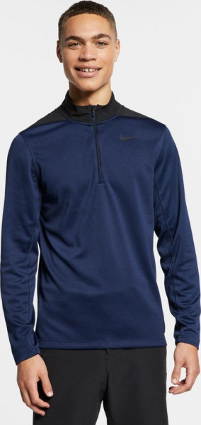 Nike Dry Top Hz Core Trui Heren - Maat XL Obsidian/Blue Void/Black/Black