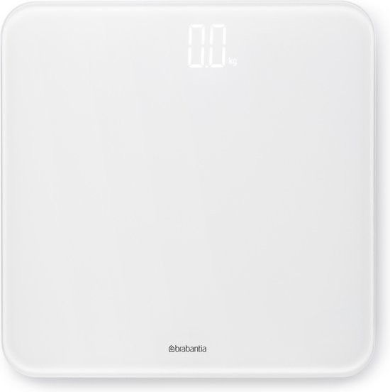 Brabantia ReNew Personenweegschaal - Op Batterijen - Wit