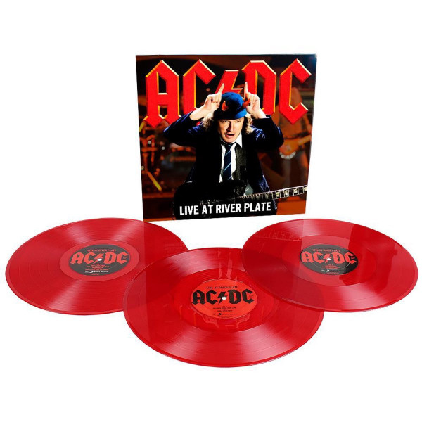 AC/DC - Live At River Plate 3 Colored Red Vinyl LP