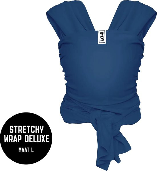 Stretchy Wrap Deluxe Ergonomische Draagdoek - Rekbare Draagdoek voor Newborn tm 18kg - 100% Organisc