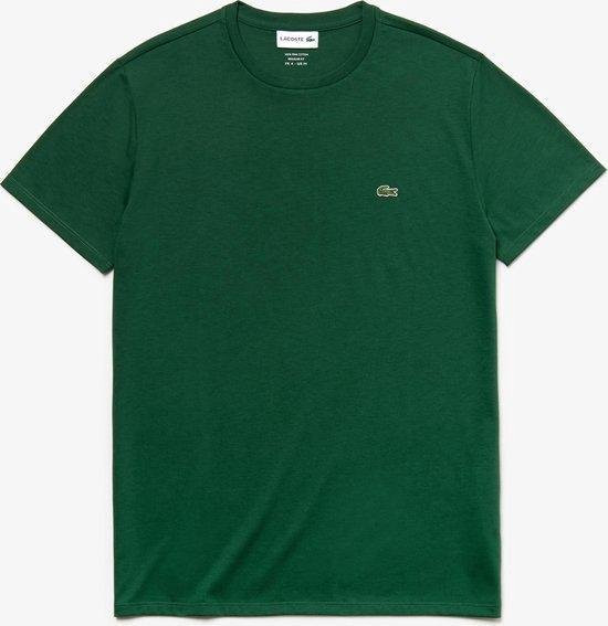 Lacoste Classic Lifestyle - maat L - T-Shirt Heren - Groen