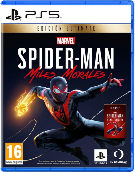 Spiderman Miles Morales - Ultimate Edition - PS5 (Spaanse kaft)
