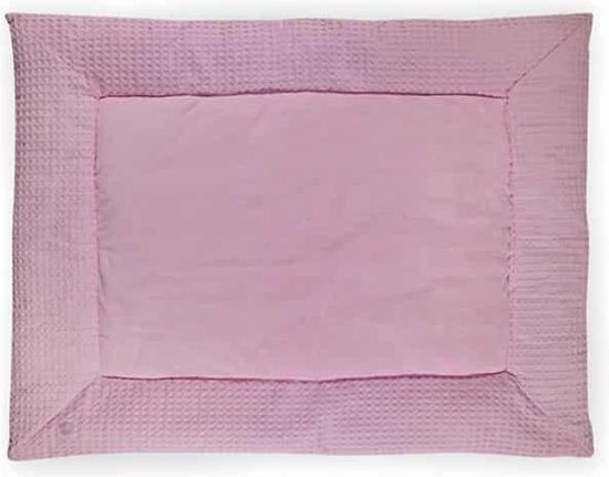 Jollein Waffle Boxkleed - 100x140cm - pink