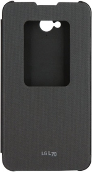LG Quick Window flipcover voor LG L70 - Zwart