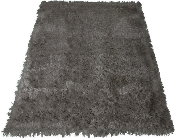 Kleed 120x160 shaggy grijs fluffy