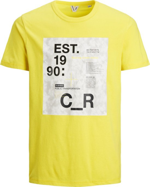 JACK&JONES Maat S JCOSAX TEE SS CREW NECK Heren T-Shirt