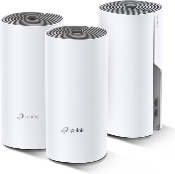 TP-Link Deco E4 - Multiroom Wifi - Mesh Wifi - 3-Pack - Wit