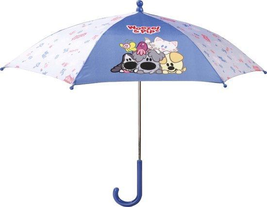 Woezel & Pip Paraplu blauw