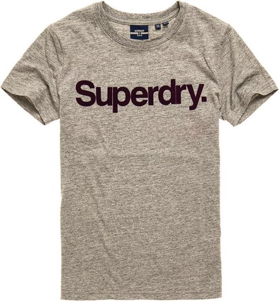 Superdry Classic Flock Dames T-shirt - Maat L
