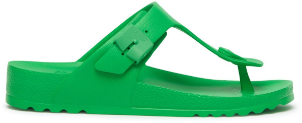 Scholl Teenslippers Bahia - maat 37 - Flip Flop EVA Vrouwen - Zuurgroen