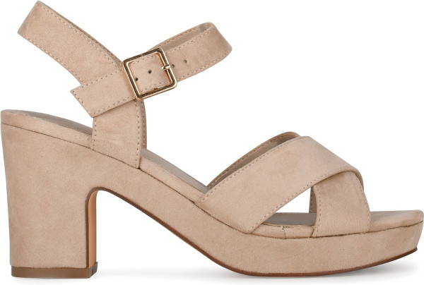 POSH - maat 41 - by Poelman MARY Dames Sandalen - Beige