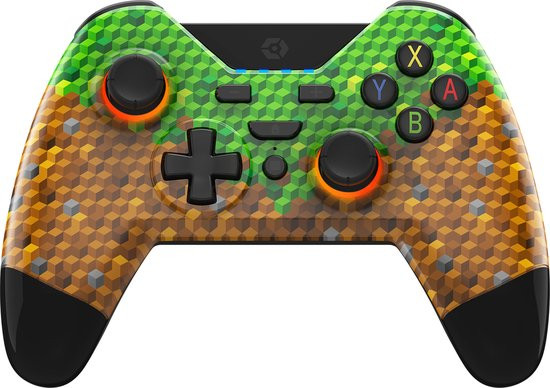 WX-4 Wireless Premium BT Controller LED - Cubes - Geschikt voor Nintendo Switch