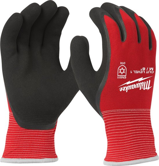 Milwaukee Winter snijklasse 1 gedimde werkhandschoenen Winter Handschoenen Cut Level 1-L / 9 -1pc -