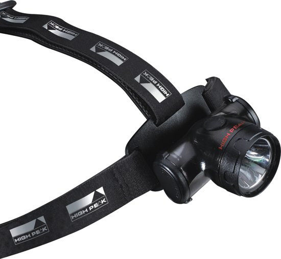 High Peak Trek&Run I - Hoofdlamp - Zwart