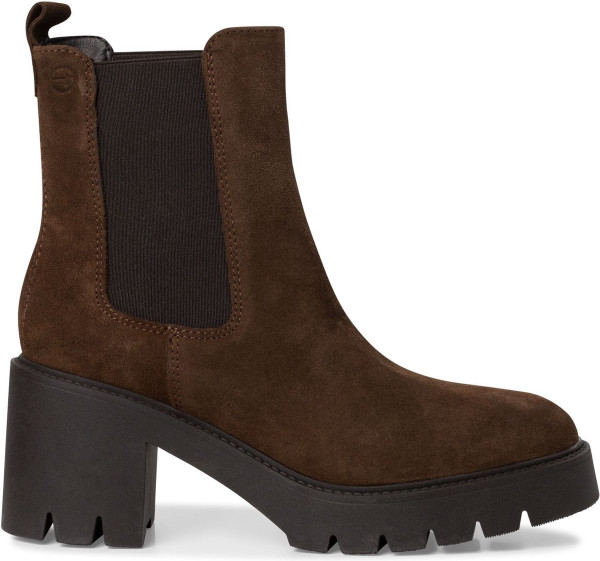 Tamaris - Maat 38 - Vrouwen - Leren Chelseaboot - bruin