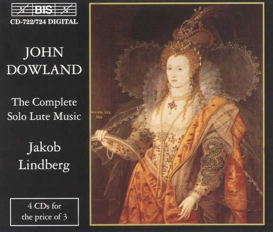 Jacob Lindberg - The Complete Solo Lute Music (4 CD)