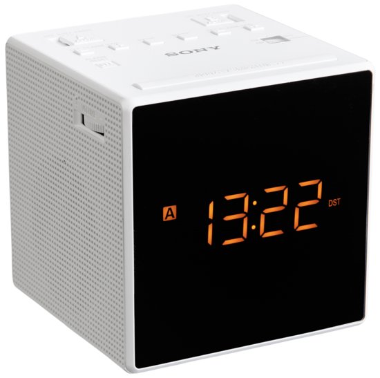 Sony ICF-C1T - Wekkerradio - Wit