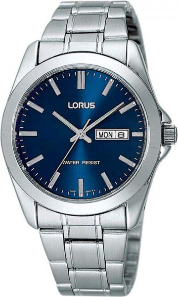 Lorus RJ603AX9 Heren Horloge 37 mm - Zilverkleurig