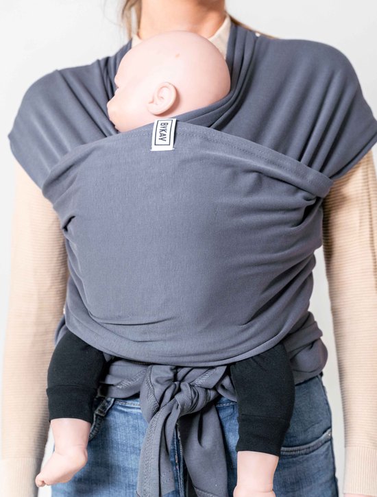 ByKay Stretchy Wrap Classic Ergonomische Draagdoek - Rekbare Draagdoek voor Newborn tm 10kg - 100% O