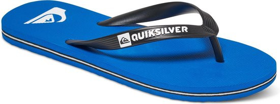 Quiksilver Molokai Youth - Maat 32 - Jongens Slippers - Black/Blue/Black