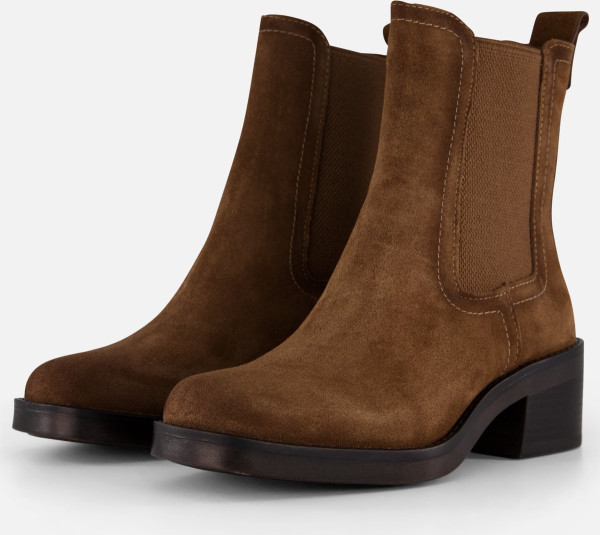 Tamaris Chelsea boots - maat 37 - cognac Synthetisch - Dames