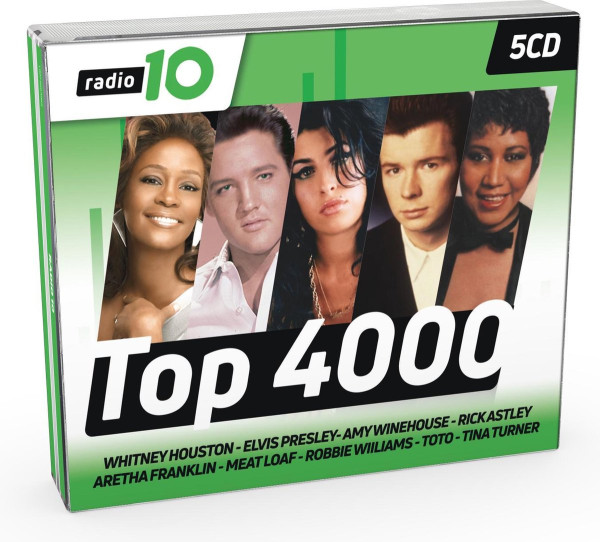 Radio 10 Top 4000 - 2018 ( 5-CD-Box )