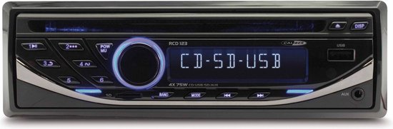 Caliber RCD123 - Autoradio - radio - 1 Din - | DGM Outlet