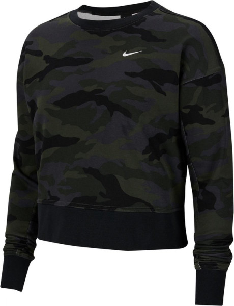 Nike - Maat L Dri-Fit Get Fit Camo Sporttrui Dames