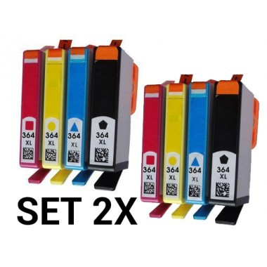 Eigen Merk HP 364XL inkt 8-pack