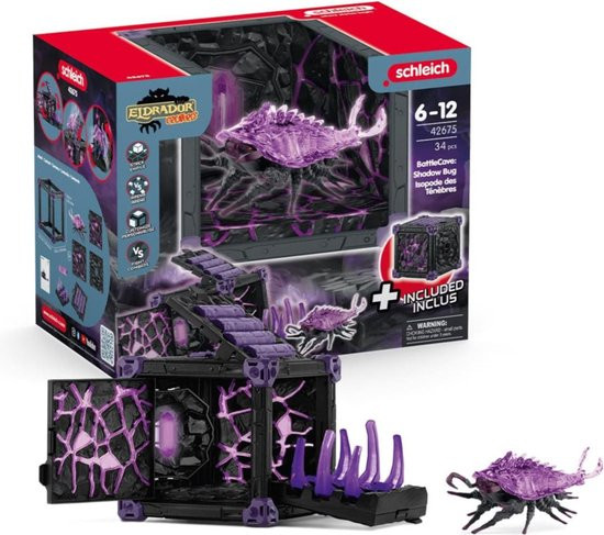 schleich ELDRADOR CREATURES BattleCave Schaduw Pissebed - 42675