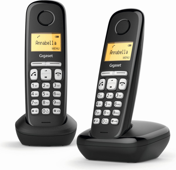 Gigaset A220 Duo v2 - Duo DECT telefoon - Zwart
