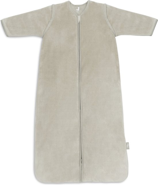 Jollein Baby Slaapzak - 110CM - Winter Met Afritsbare Mouw Velvet - Olive Green - Winterslaapzak