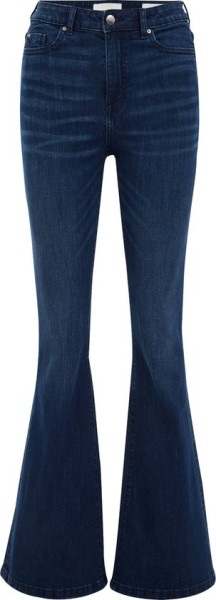 WE Fashion Maat 29/32 Women's high rise flared jeans with super stretch