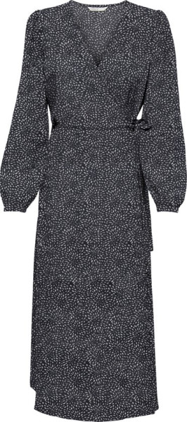 ONLY - Maat L - ONLNOVA LUX TIA LONG WRAP DRESS AOP PTM Dames Jurk