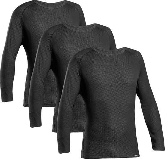 GripGrab Ride Thermal Long Sleeve Base Layer 3PACK Sportshirt Unisex - Maat M