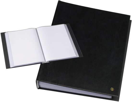SHOWALBUM A4 100T ZWART