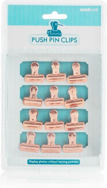Suck UK - Push Pin Bulldog Clips