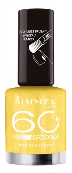 Rimmel 60 Seconds Finish - 450 Mimosa - Geel - Nagellak