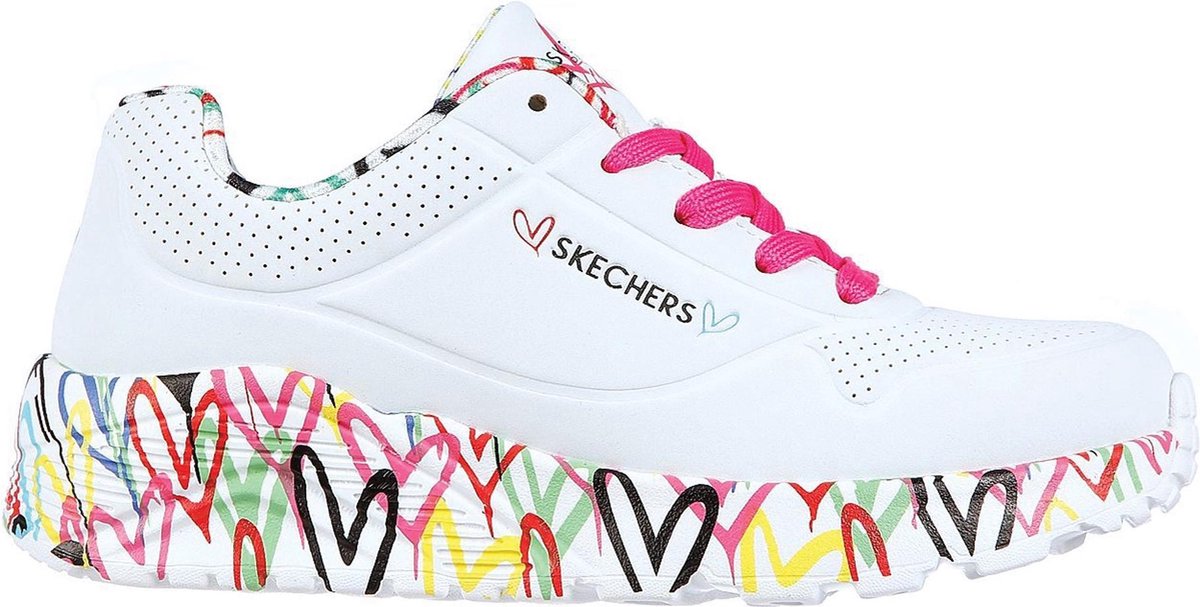 Modderig Harmonie Vermindering Skechers - maat 30- Uno Lite Lovey Luv Meisjes Sneakers - Multicolour | DGM  Outlet