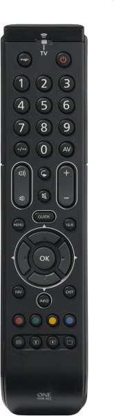 One For All Essence TV URC 7110 Universele Afstandsbediening - Zwart