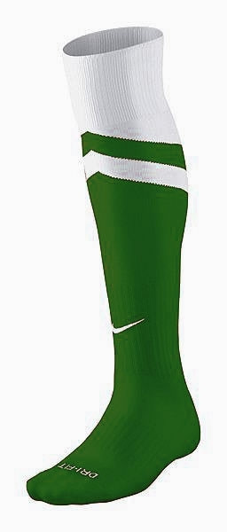 Nike Vapor Voetbal sokken Maat L - 507816 - 342 - Maat 42-46