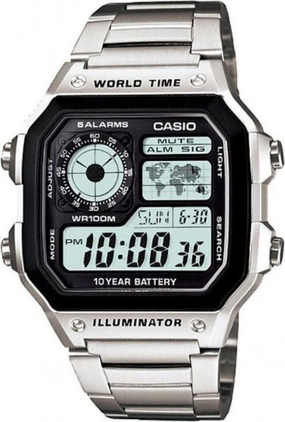Casio Collection Men AE-1200WHD-1AVEF Heren Horloge - 42 mm