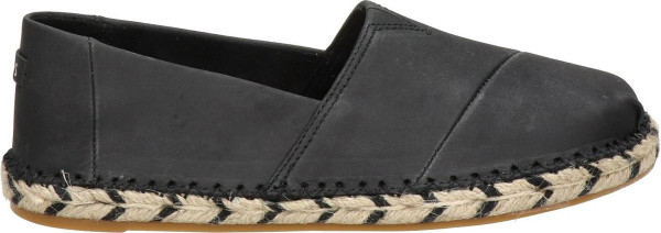 TOMS - Maat 38 - Esparto Dames Espadrilles - Black